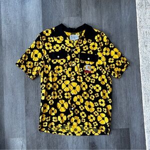 Marni x Carhartt SS23 - Master Shirt Sunflower-  Button Up Sz M - 100% Viscose